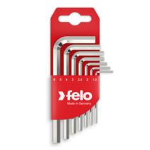 (펠로) FELO 독일산 육각 L-렌치 세트(볼L-렌치 아님 주의), 7P 숏육간렌치(345 007 11), 1개