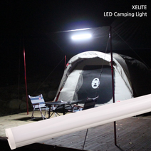 제라이트 LED캠핑등 V2 면발광타입 220V 오토캠핑에 최적화!, 1개, 바타입-52cm, 3000K 전구색