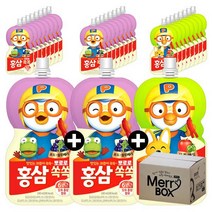 100mlx30개 혼합맛 핑크퐁 키즈홍삼 / 사과당근/ 포도야채/ 배도라지 뽀로로 홍삼쏙쏙, 05){포도베리20+사과매실10}