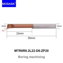 홀커터 홀쏘 MOSASK 1PC MTR MGR lr 보링 프로파일 스레딩 그루브 CNC 솔리드 카바이드 내부 터닝 정밀 홀 가공 밀링 공구, 35 MTR6R0.2L22-D6-ZP20