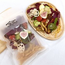 동결건조 12종 말린 믹스 야채칩 과일칩 다이어트 간식 과자 건조 건칩, 야채과일믹스칩