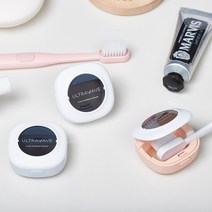 울트라웨이브 UVC LED 휴대용 히팅 건조 칫솔살균기 TS-01 무선 여행 자외선살균기 칫솔꽂이, 블루