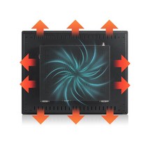 임베디드 정전식 터치 올인원 PC 컴퓨터. 15 인치. 코어 i3 CPU. 산업 화 베사 마운트용 8GB, 09 I5 8265U, 01  RAM 6 SSD