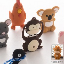 귀여운 캐릭터 USB 메모리 예쁜 유에스비 16GB 송아지, 1