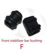 스테빌라이저 링크 조절식 활대 자동차 스태빌라이저 바 개방 고무 프론트 밸런스 부싱 커버 섀시 코브JACT6 JAC S5 용 463EA 8 호환, 01 Black