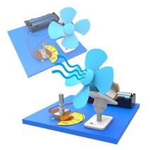 과학키트-NEW 속도조절 & 각도조절 선풍기 만들기(1인용), 1인용