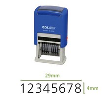 만년8단 넘버링 자동 스탬프 C-0509