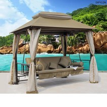 DIPYLON 조립식원두막 원두막 그네의자 옥상 파고라, J