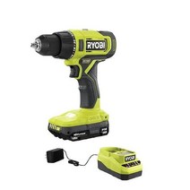 RYOBI ONE + 18V 무선 1/2인치. (1) 1.5Ah 배터리 및 충전기가 포함된 드릴/드라이버 키트