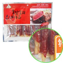 강아지 노령견 홍삼 오리연골 연어껌 스테이크 저지방