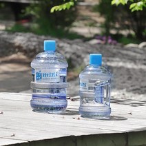 국내제작 미니 정수기 물통모양 플라스틱 물병 2size, 1000ml