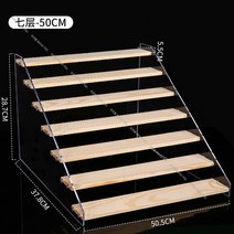 아크릴 계단식 진열대 투명 다용도 거치대, 옵션24, 1개