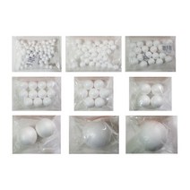 경원상사 우드락공 스티로폼공 10사이즈(10mm~120mm), 1포, 150mm