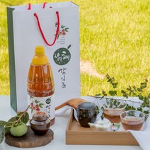 숨 쉬는 항아리 3년숙성 천연발효식초 매일 먹는 자연혜 감식초 1.5L, 1개