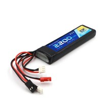 후타바조종기 드론 rc카 ZDF-파워 리포 배터리 7.4V 2200mAh 8C Li-Po 후타바 T8FG 12FG 송신기용 리튬 폴리