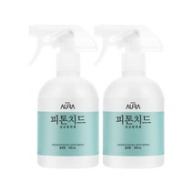 LG생활건강 아우라 피톤치드 섬유탈취제 숲속향 500ml x 2개