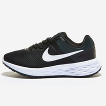 나이키 래볼루선 6 우먼스 블랙 화이트 여자 여성 운동화 런닝화 NIKE 키높이 신발 추천 편안한 데일리 깔끔한 신발