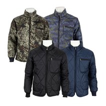 다하리 겨울 국산 자체제작 빅사이즈 깔깔이 잠바 군용깔깔이 국민깔깔이 누빔점퍼 방한 작업복