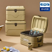 [공식] 코멕스 트래블러 아이스박스 캠핑 아이스탱크 브라운/딥브라운 (40L/50L/56L), 56L 브라운/딥브라운