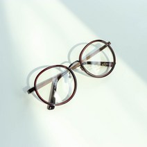 모룸 심플리 라운드 뿔테 안경 3컬러 M1221