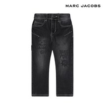 마크제이콥스키즈 공용 워싱 블랙 데님팬츠(블랙)