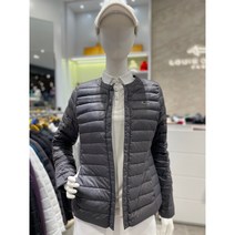 루이까스텔[NC강남] 22F/WLOUIS CASTEL 여성 골프웨어 경량 라운드넥 슬림 구스 다운자켓