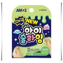아모스 아이슬라임 액체괴물 야광 70g 생모, 핑크