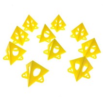 공구부품 다목적 캔버스 서포트 스탠드 10 개 20 노란색 페인트 지원 미니 콘 피라미드, [01] 10Pcs