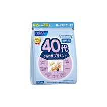 신 판클 FANCL 40대부터 보충제 남성용 15-30일분 7알 X 30봉지