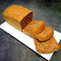 100% 유기농 통밀 식빵 비건빵 건강빵, 통밀식빵(컷팅)