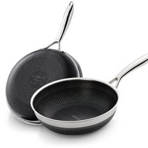 쿡셀 블랙큐브 궁중팬 (더블코팅) / 스텐 웍팬, 30cm, 1개