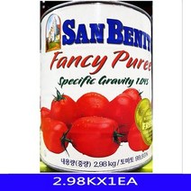 [무료배송]토마토퓨레 캔 베니토 2.98K 1개W510E24, 상세페이지 참조