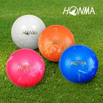 (혼마/일본직수입정품) MARBLE 2 파크골프 볼(3피스), 블루