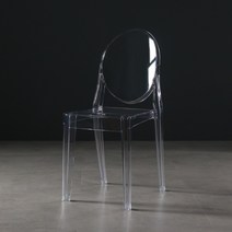 이케아 투명 의자 고스트 체어 라운지 투명 아크릴 의자 카페 에펠, K