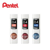[YT_ON]펜텔 0.4mm 아인 슈타인 샤프심 C274[YT0421], 0.4mm-2B