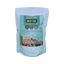 누림 헤라nk 1kg 3종 미생물 병해충 관리 구근 비대 착색 당도증진 엽면시비 관주 약, 1000g, 1개