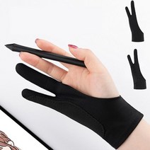 만화 태블릿 드로잉 장갑 그림용 웹툰용 미술 회화 오염방지 타치 남성 오류방지, 본상품선택, 본상품선택