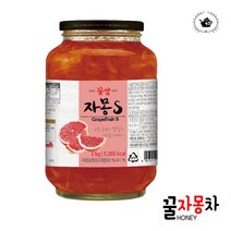 꿀자몽차 2kg 자몽 청 에이드 홈카페 탕비실 음료, 단품, 단품