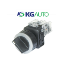 KG-AUTO 셀렉터스위치 30파이 KGS-LM1 KGS-L2R1 KGS-L3M2 KGS-L3R2 알루미늄 매입형(2단 수동/자동 3단 수동/자동), 1a1b, KGS-L2M1(2단 수동)