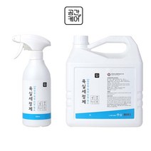 욕실청소를향기롭게 공간케어 강력 욕실청소세제 500ml+4L