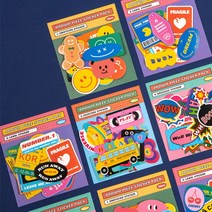 아르디움 조각스티커팩, 메시지, 1개