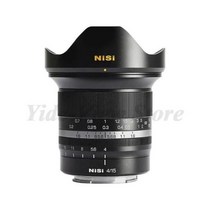 NiSi-15mm F4 초광각 렌즈 소니 E 캐논 RF 니콘 Z 후지필름 X 레이카 L 마운트 미러리스 카메라용 풀 프레임, 후지 xf_Black