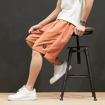 남성 반바지 여름 비치 팬츠 5부 팬츠 casual shorts 천연길이 A28 P307Y392