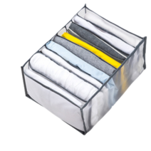 옷 칸칸 정리수납함(중-9칸 화이트) 티셔츠정리