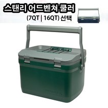 스탠리 캠핑 아이스박스 차량용 휴대용, 그린, 6.6L
