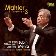 GUSTAV MAHLER - SYMPHONY NO.3/ ZUBIN MEHTA 말러: 교향곡 3번 - 주빈 메타 이스라엘수입반