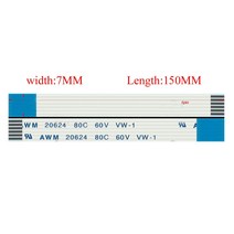 6핀 리본 케이블-AWM 20624 80C 60V VW-1 유연한 FFC 케이블 터치 패드 (6*150*1.0-B), 01 Ribbon cable