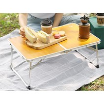 우드 디자인 폴딩 스타일 가벼운 캠핑 테이블 암벽 책읽기 배낭 여행