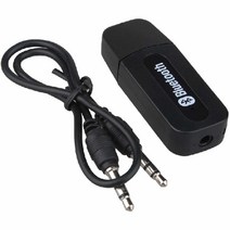 자동차용 USB 블루투스 수신기 음악 스트리밍 자동차 키트 휴대용 무선 오디오 어댑터 3.5mm Aux 케이블