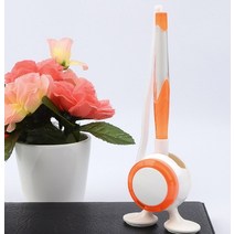 당근볼펜 문구점 테이블 접착식 볼펜 책상 사무용 오피스 은행 고정, 단일